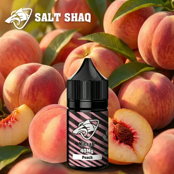 Salt Shaq 鯊克煙油 水蜜桃 (Peach) - 30ml 香甜果汁 少女心推薦